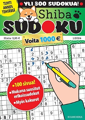 Shiba-Sudoku-lehti